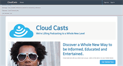 Desktop Screenshot of cloudcasts.com